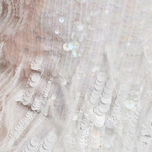 Retrofete Anastasia Sequin Feather Dress - Picture 4 of 6